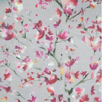 Belsay Peony Silver Fabric by the Metre